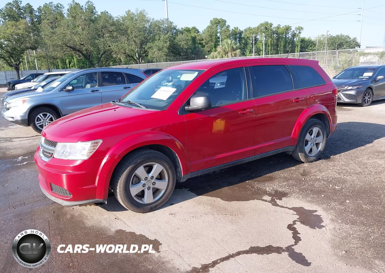 2013 Dodge Journey American Value Pkg VIN:3C4PDCAB8DT502378 - 2