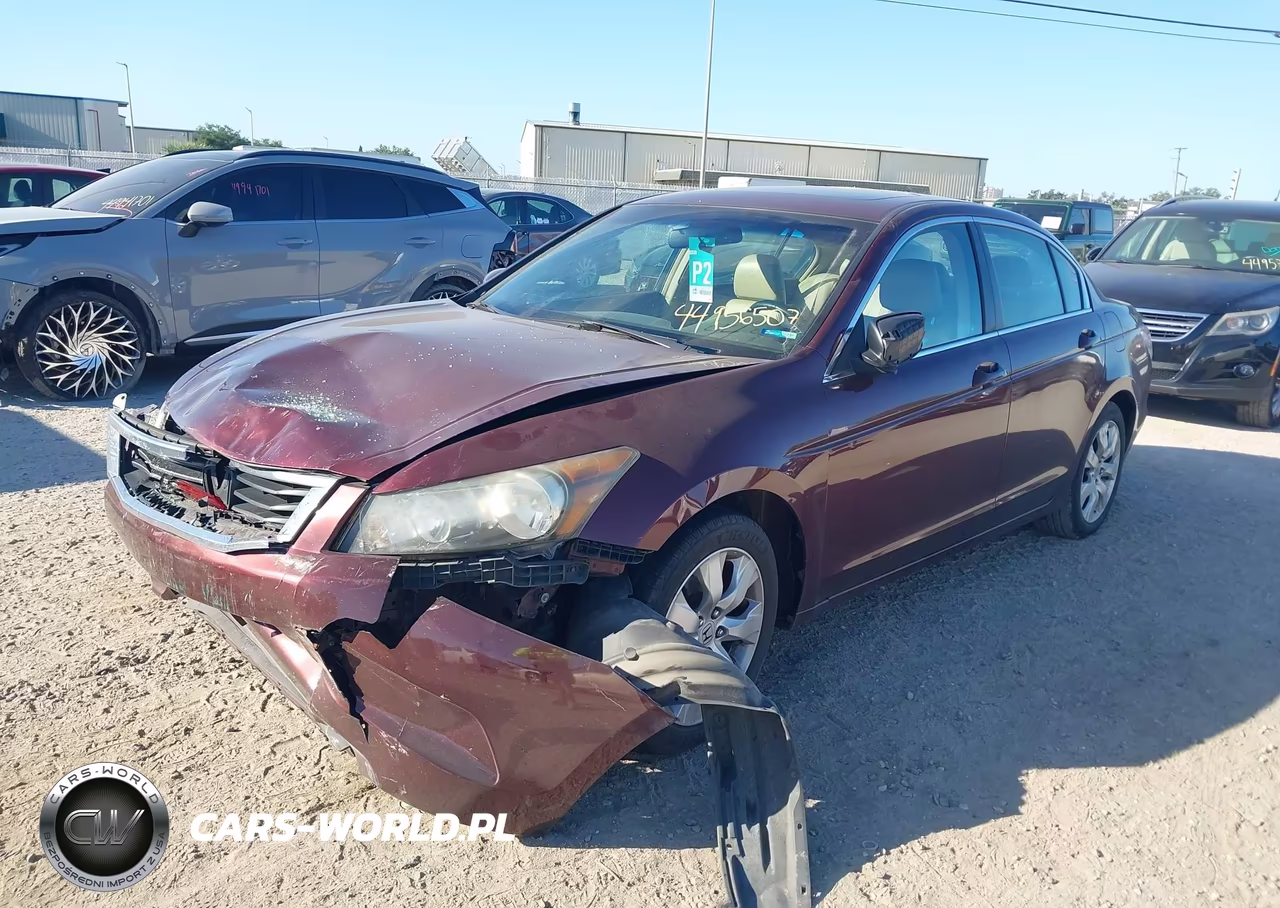 2009 Honda Accord 2.4 Ex-L VIN:1HGCP268X9A143497 - 2