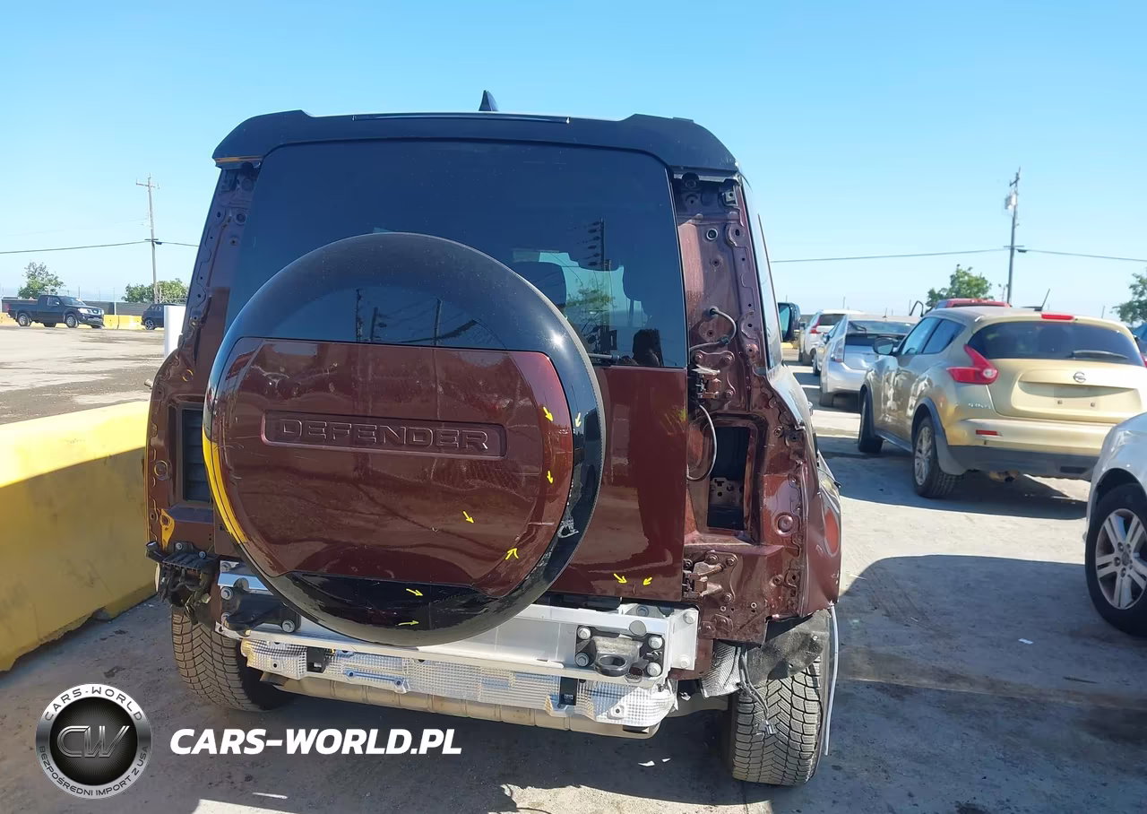 2025 Land Rover Defender P400 Sedona Red Edition VIN:SALEW7EU5S2370787 - 17