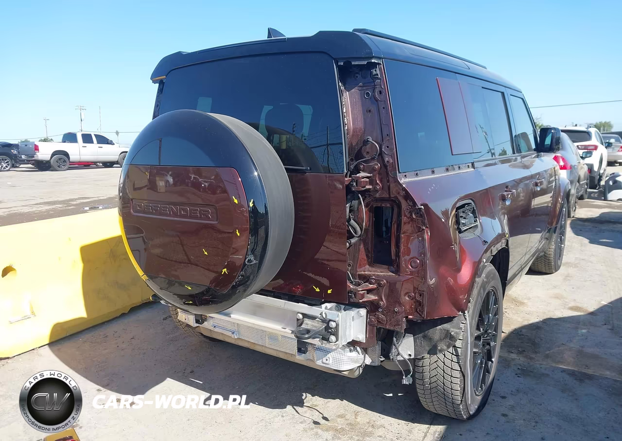 2025 Land Rover Defender P400 Sedona Red Edition VIN:SALEW7EU5S2370787 - 6