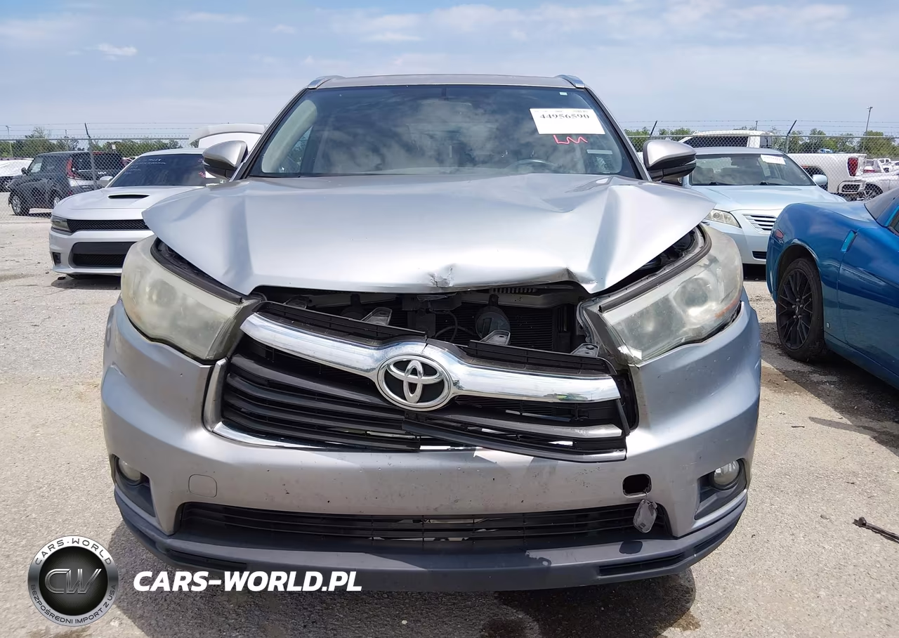 2015 Toyota Highlander Xle V6 VIN:5TDKKRFH0FS087358 - 12