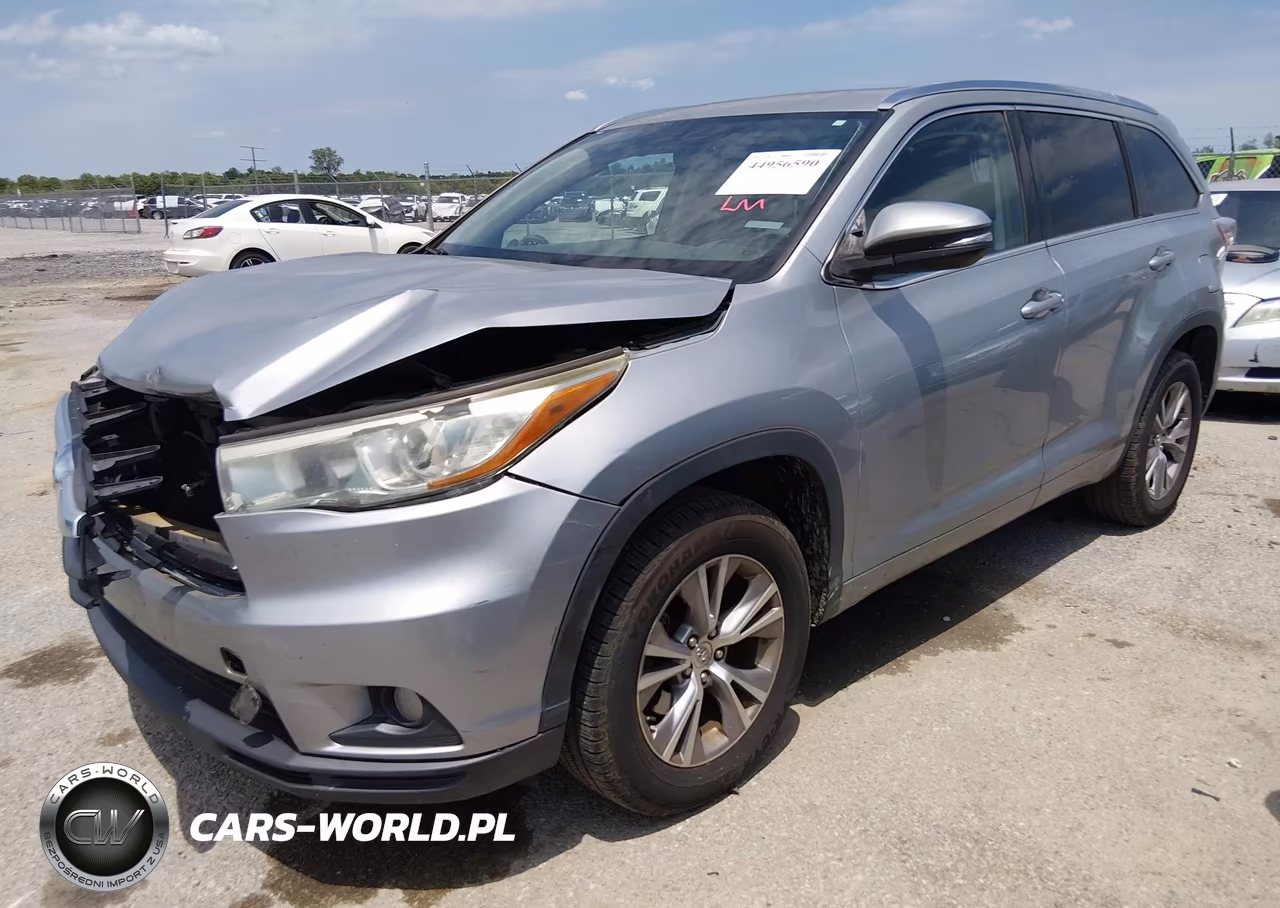2015 Toyota Highlander Xle V6 VIN:5TDKKRFH0FS087358 - 2