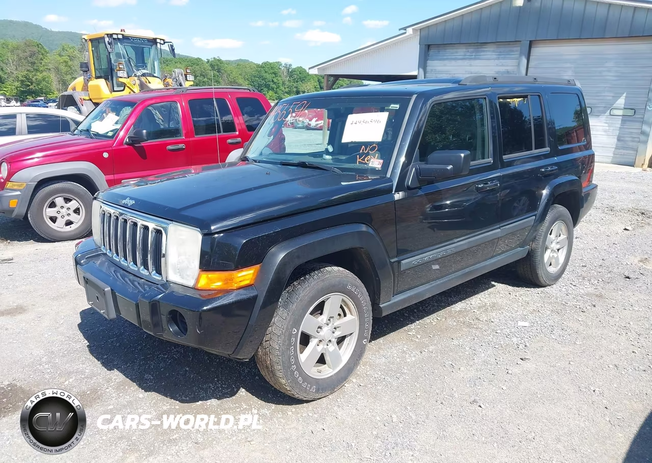 2007 Jeep Commander Sport VIN:1J8HG48K17C584373 - 2