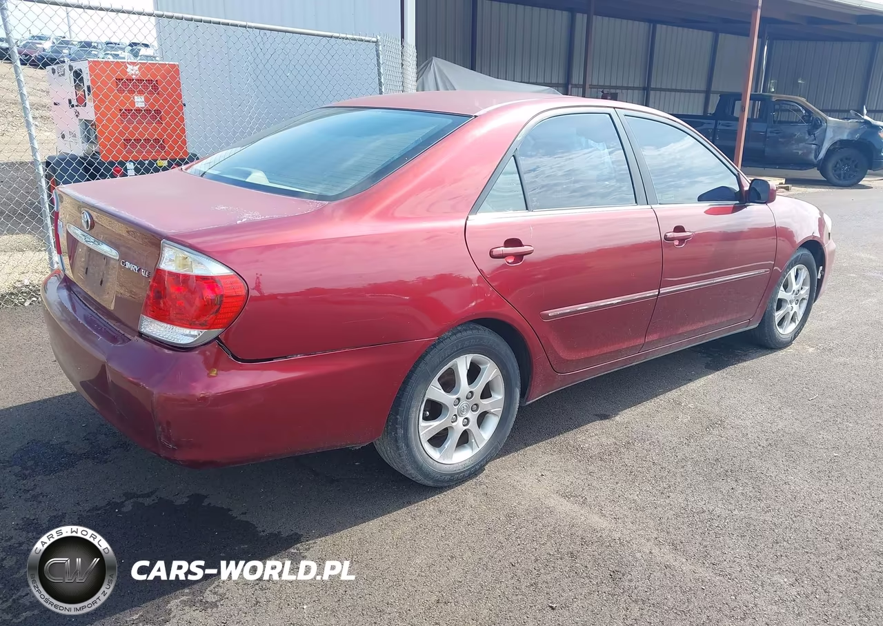 2005 Toyota Camry Xle VIN:4T1BE30K25U021246 - 4