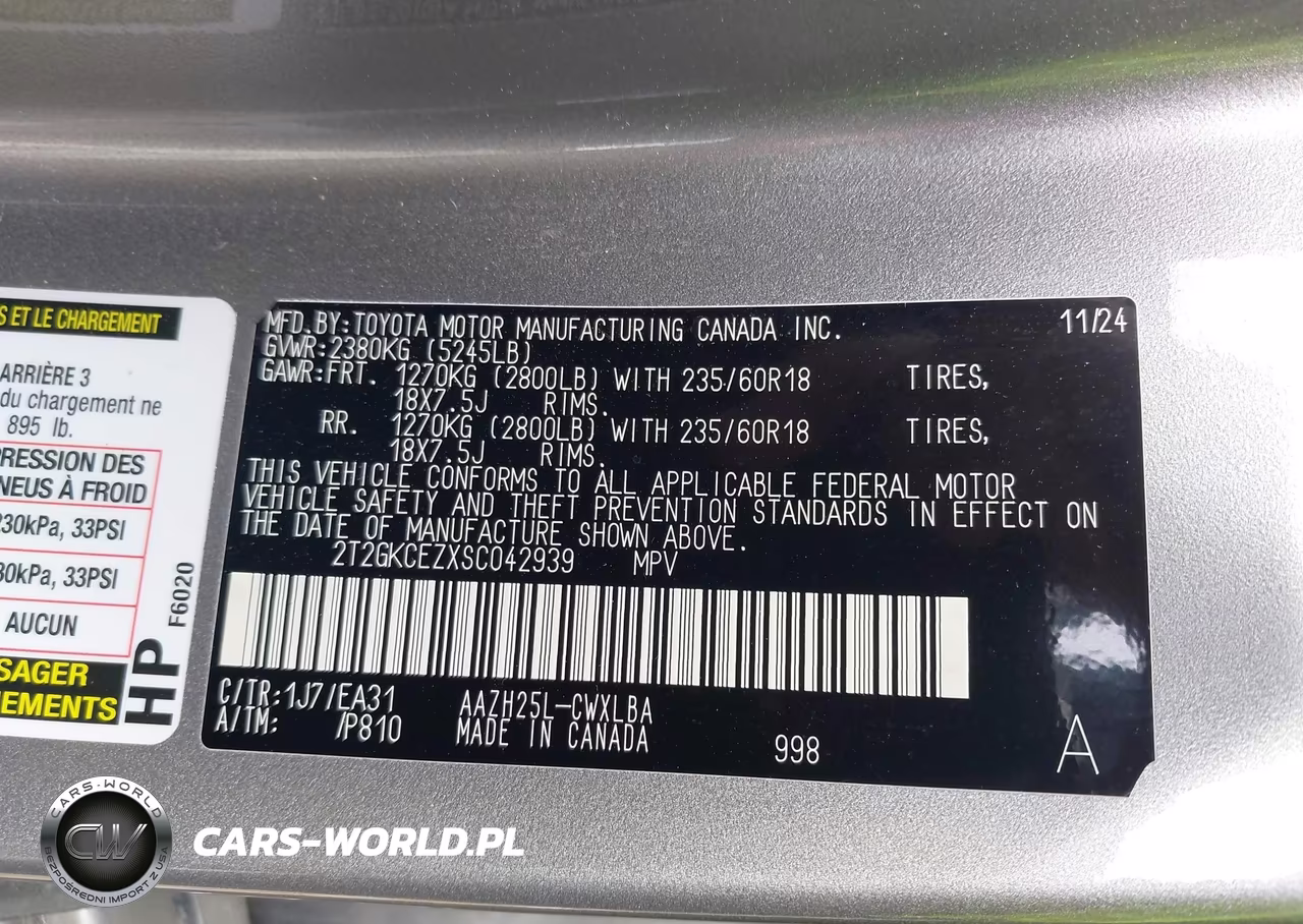 2025 Lexus Nx 350H Premium VIN:2T2GKCEZXSC042939 - 9