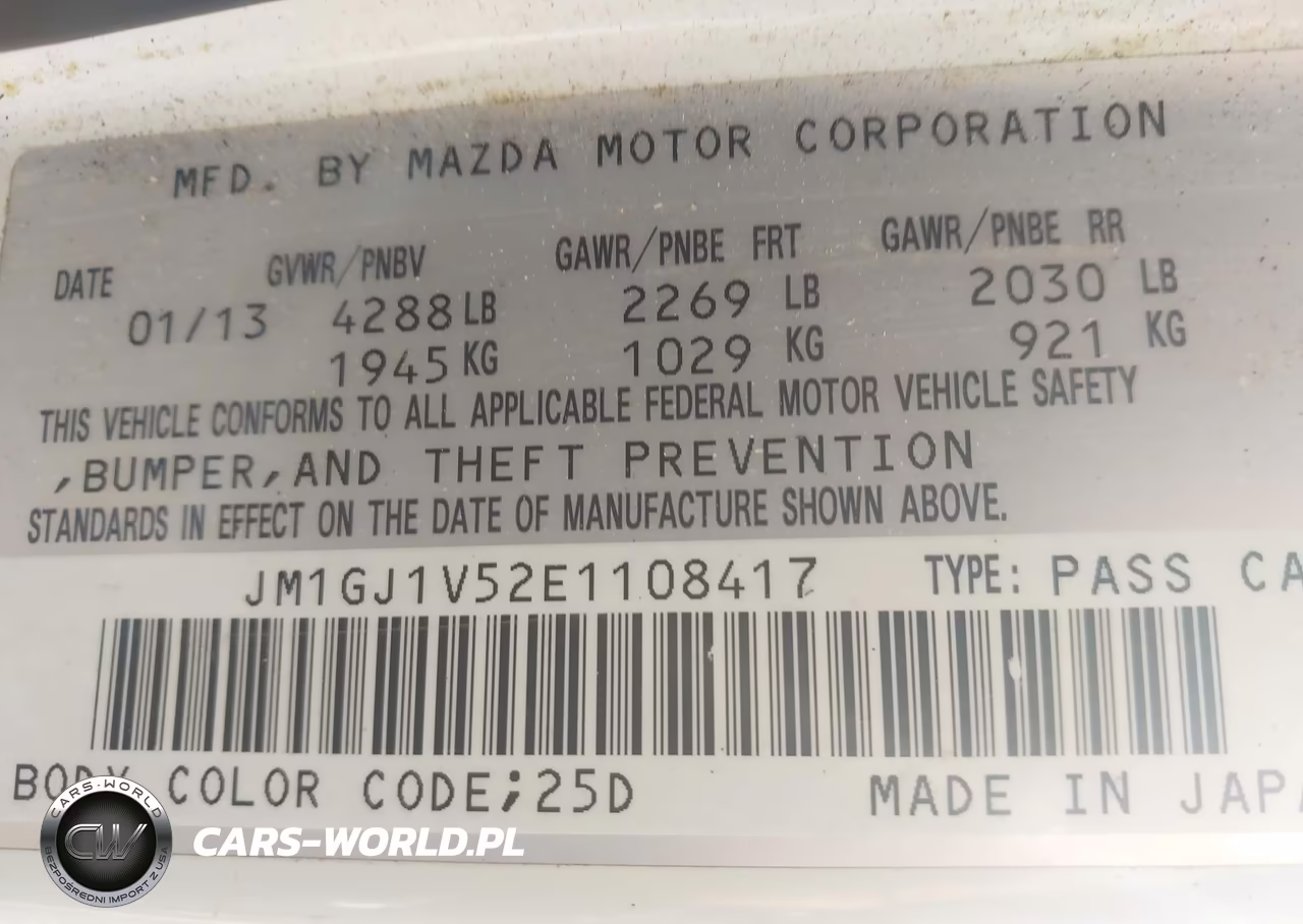 2014 Mazda Mazda6 I Touring VIN:JM1GJ1V52E1108417 - 9
