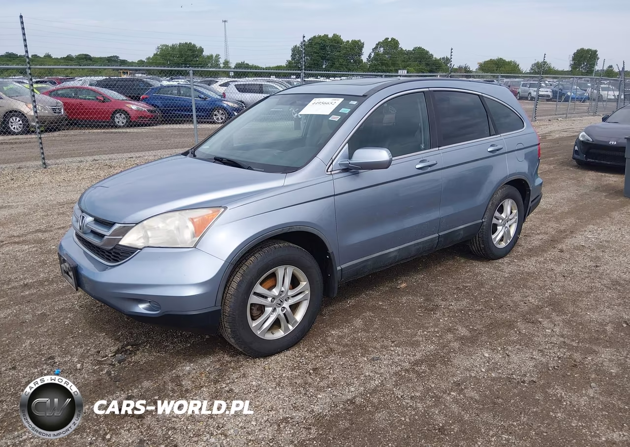 2010 Honda Cr-V Ex-L VIN:5J6RE4H71AL015103 - 2