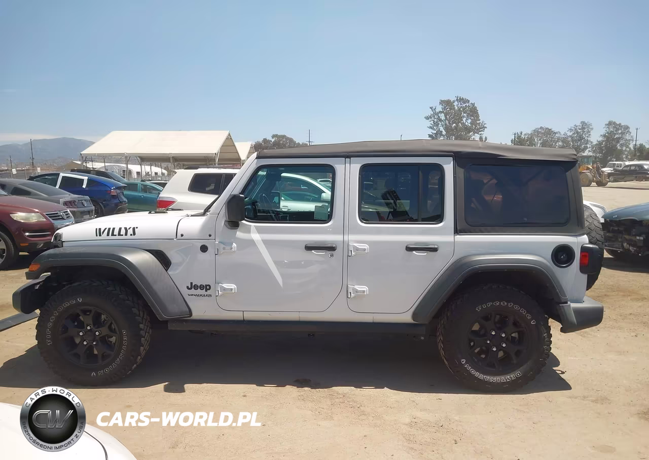 2022 Jeep Wrangler Unlimited Willys 4X4 VIN:1C4HJXDGXNW110753 - 14
