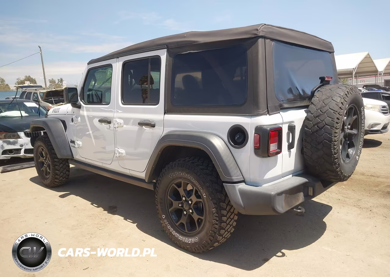 2022 Jeep Wrangler Unlimited Willys 4X4 VIN:1C4HJXDGXNW110753 - 3