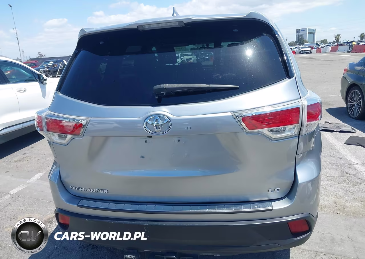 2014 Toyota Highlander Le Plus V6 VIN:5TDZKRFH6ES032975 - 16
