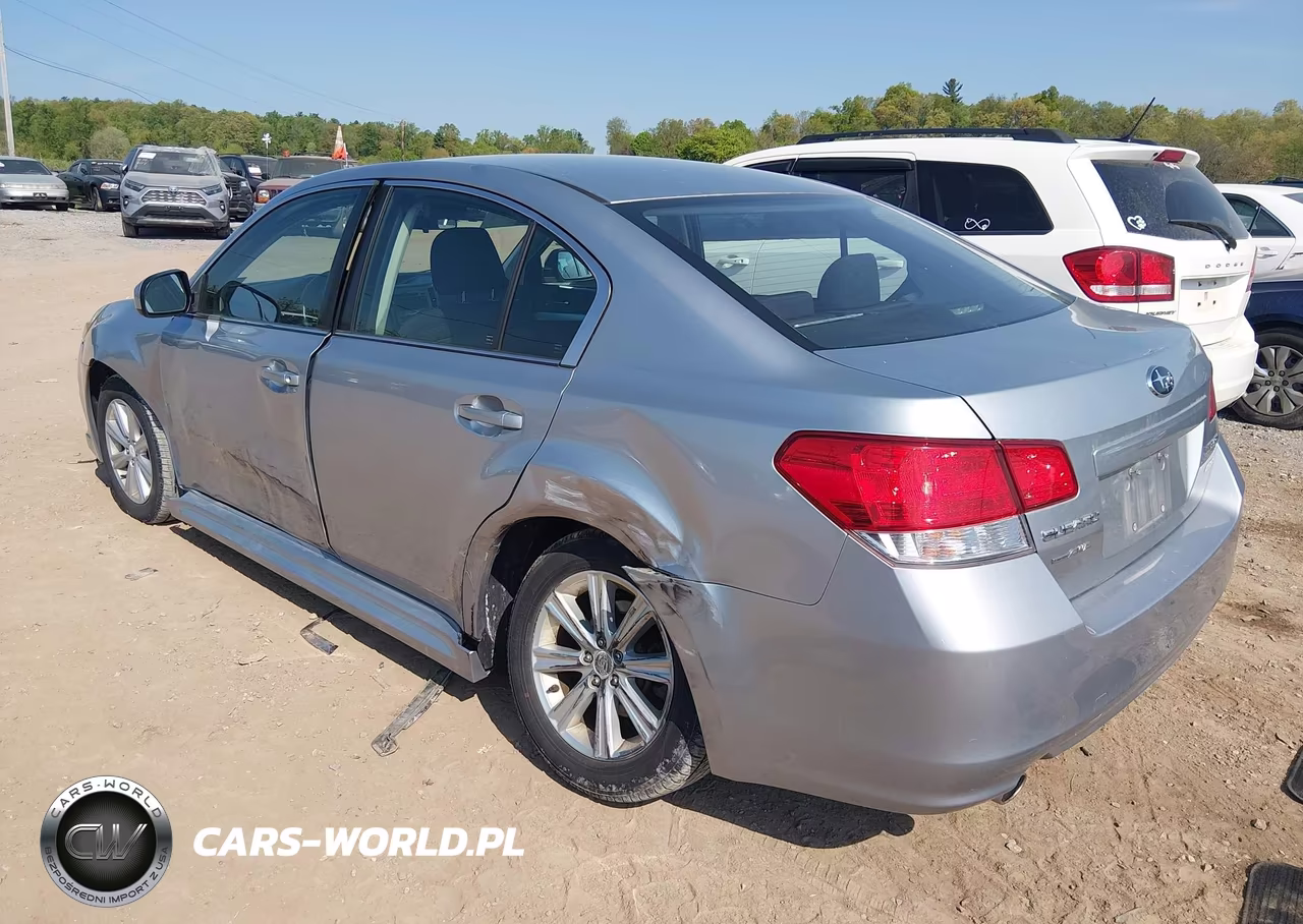 2012 Subaru Legacy 2.5I Premium VIN:4S3BMBC62C3012212 - 3