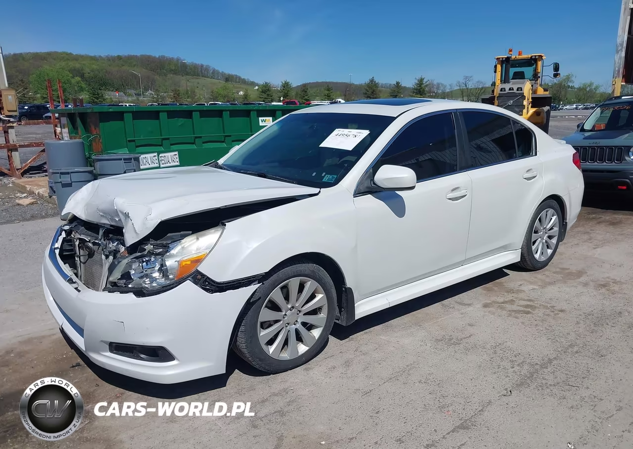 2010 Subaru Legacy 3.6R Limited VIN:4S3BMDL67A2225896 - 2