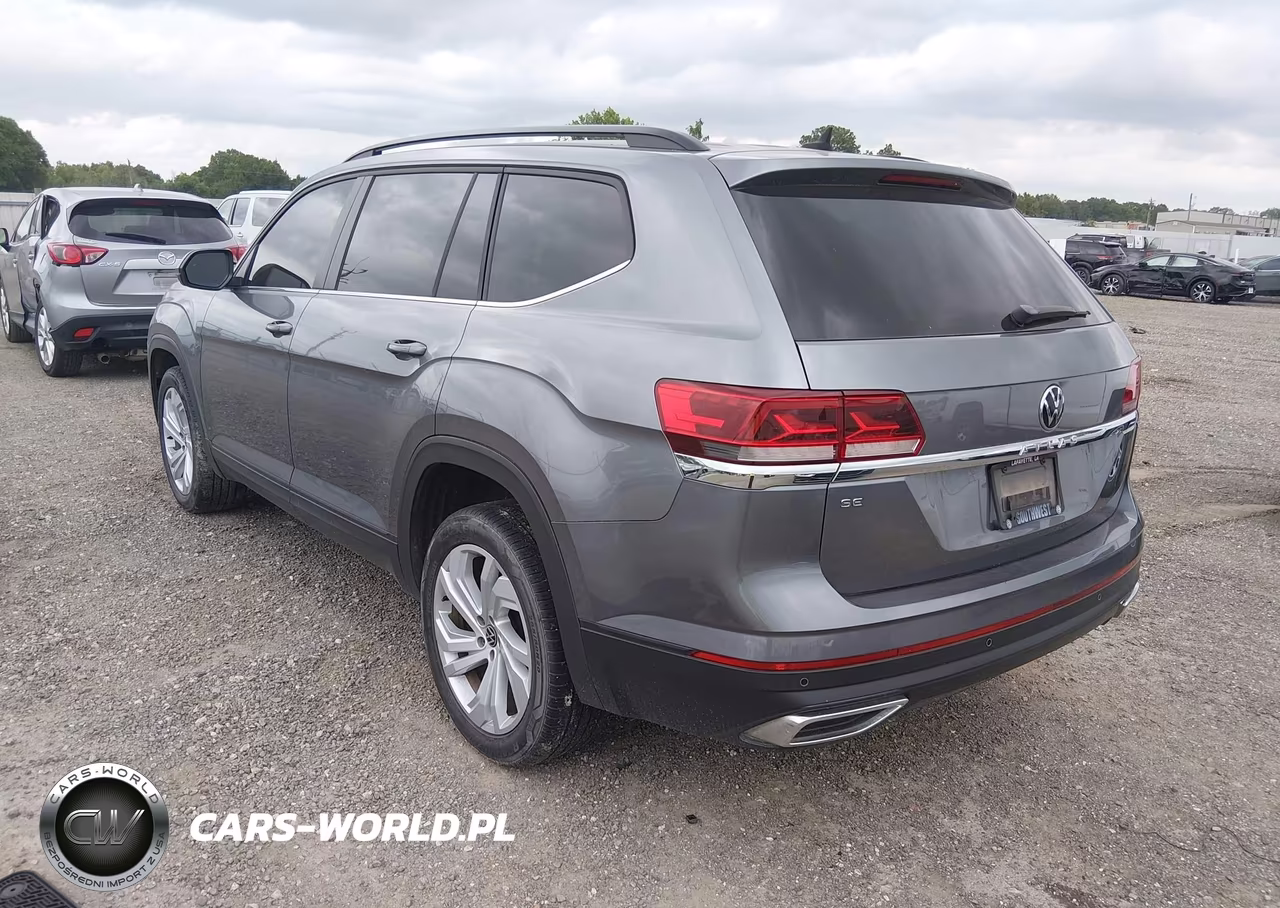 2021 Volkswagen Atlas 2.0T Se W-Technology VIN:1V2WP2CA6MC567922 - 3