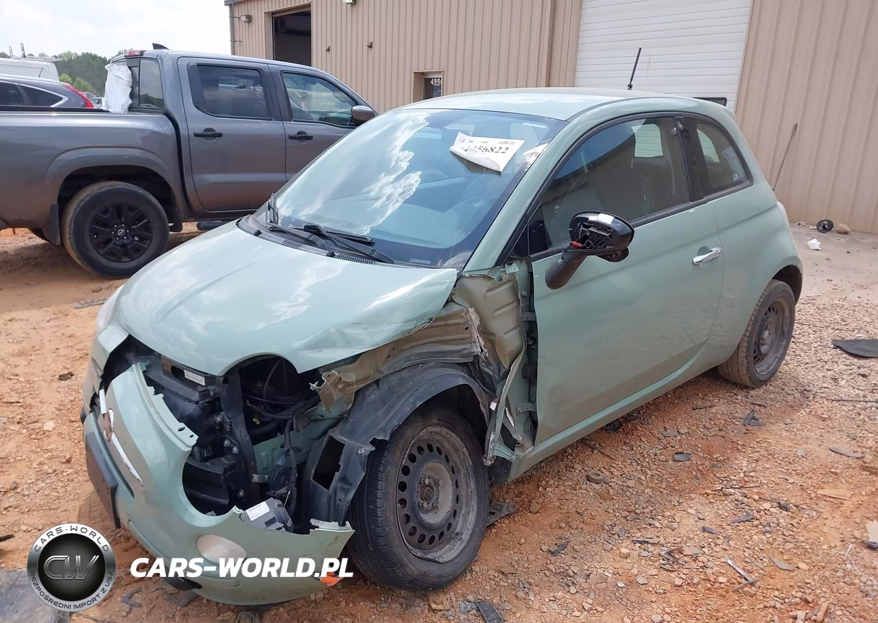 2014 Fiat 500 Pop VIN:3C3CFFAR1ET205644 - 2