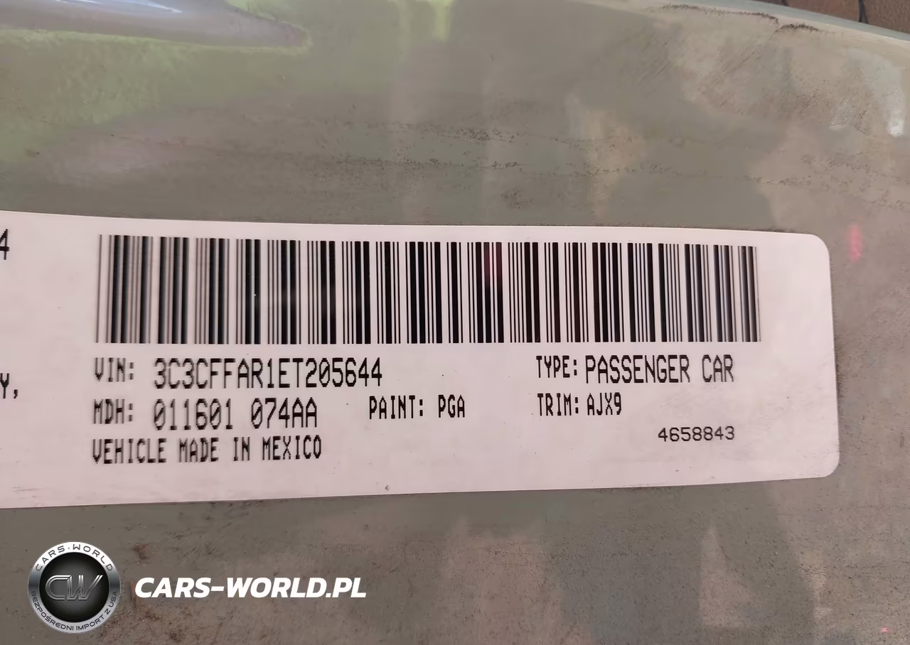 2014 Fiat 500 Pop VIN:3C3CFFAR1ET205644 - 9