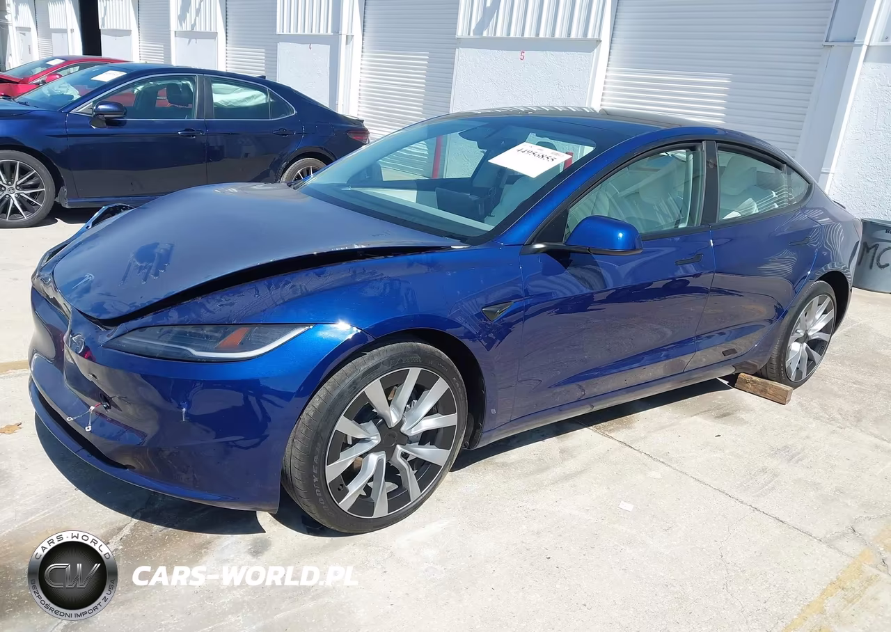 2025 Tesla Model 3 Long Range Rear-Wheel Drive-Standard Rear-Wheel Drive VIN:5YJ3E1EA4SF013554 - 2