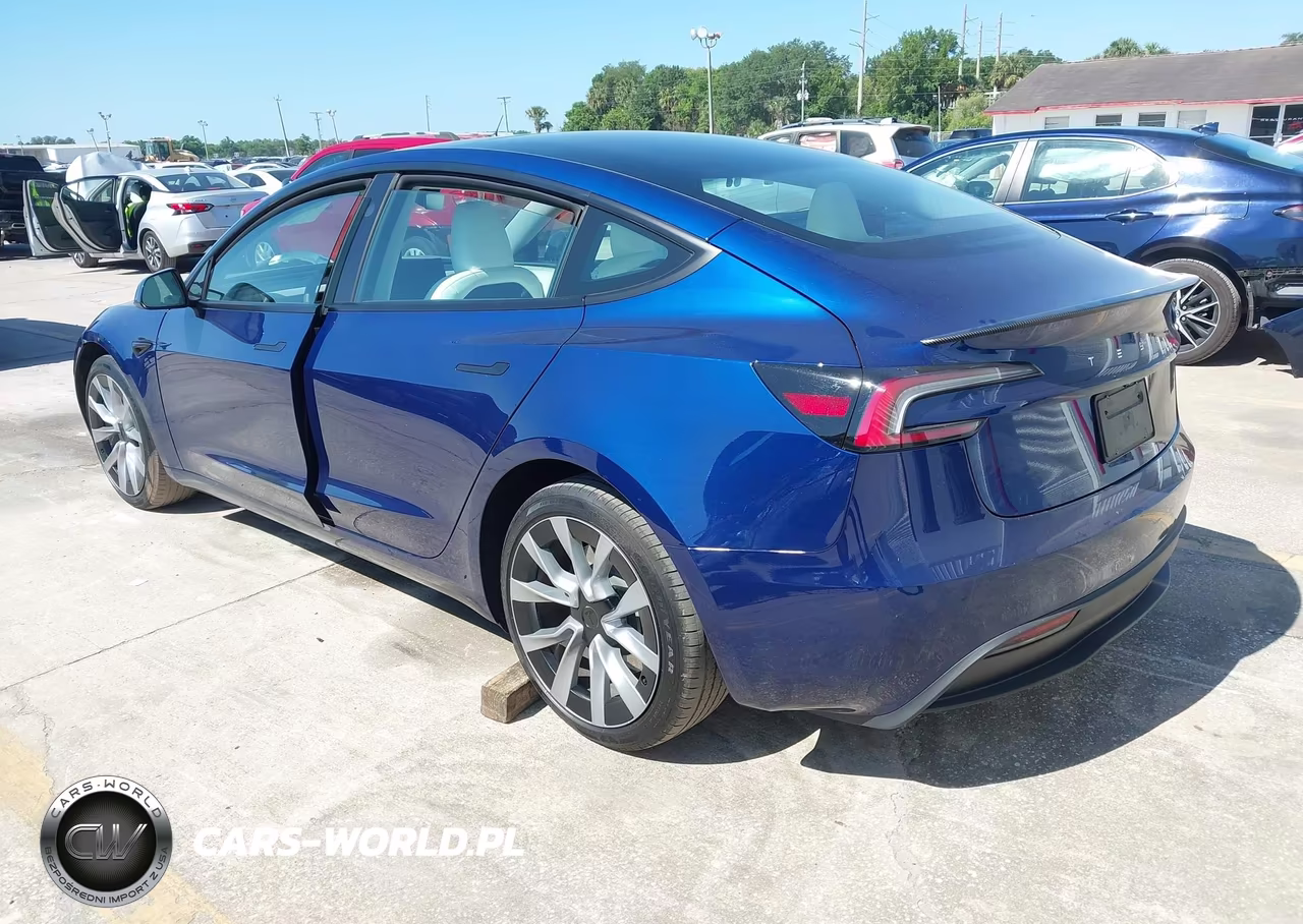 2025 Tesla Model 3 Long Range Rear-Wheel Drive-Standard Rear-Wheel Drive VIN:5YJ3E1EA4SF013554 - 3