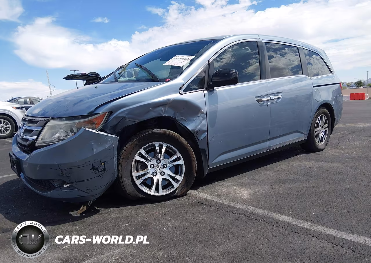2012 Honda Odyssey Ex-L VIN:5FNRL5H6XCB075511 - 2