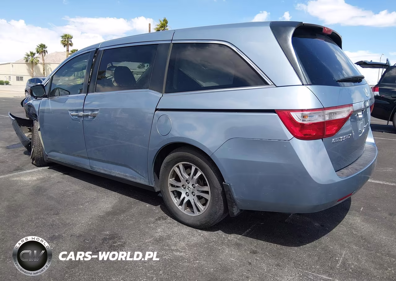 2012 Honda Odyssey Ex-L VIN:5FNRL5H6XCB075511 - 3