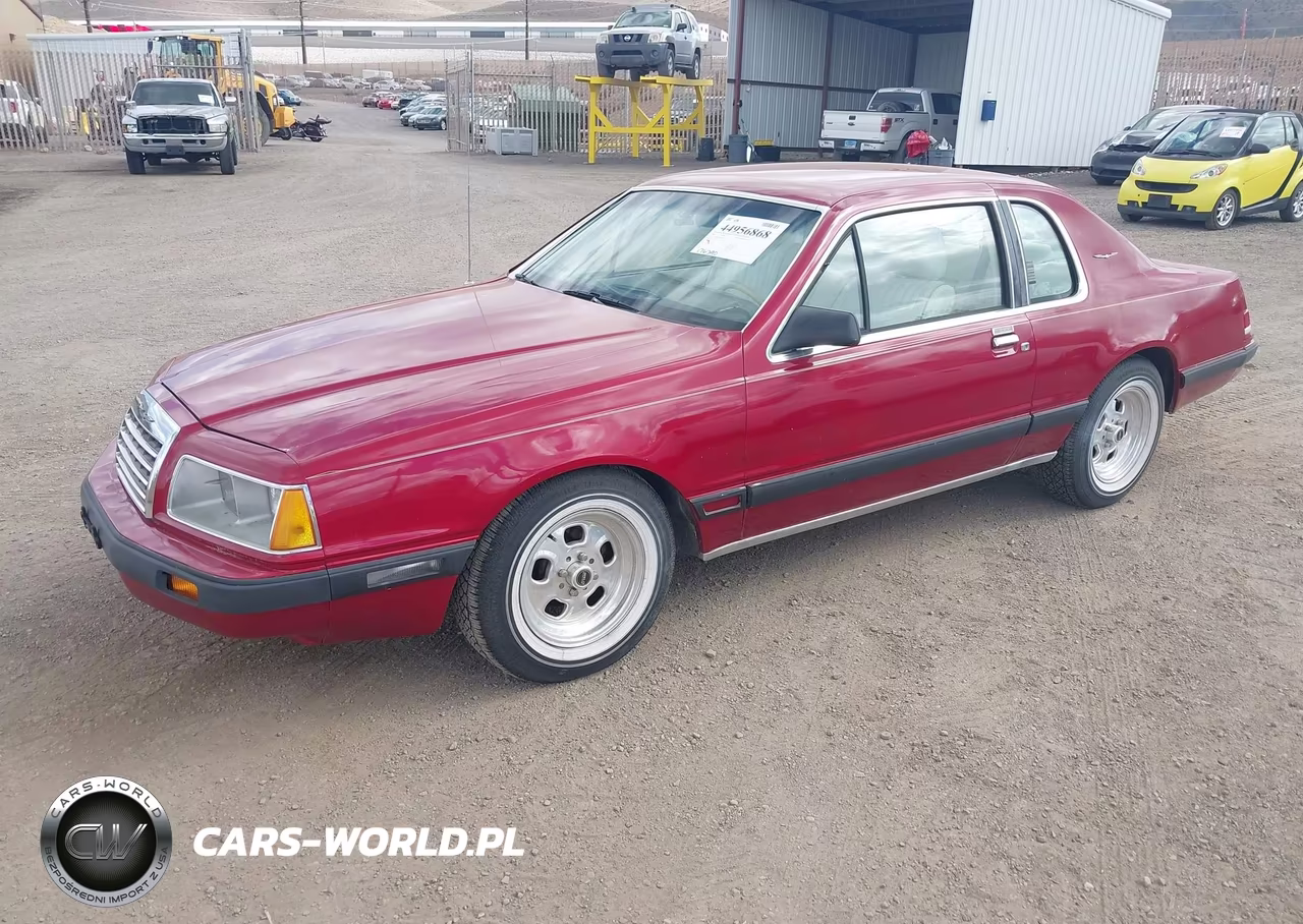 1986 Ford Thunderbird VIN:1FABP46F5GH209209 - 2