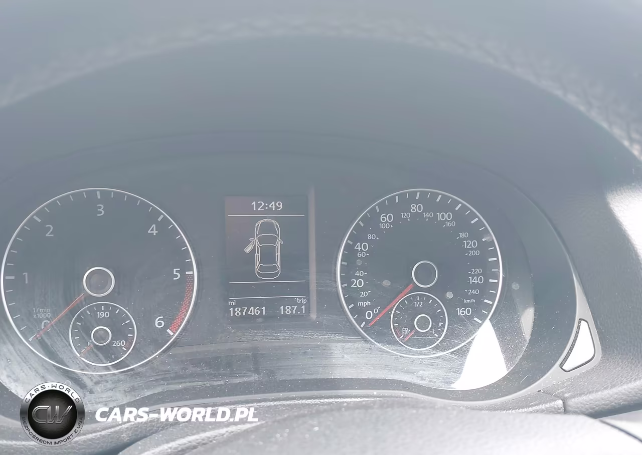 2013 Volkswagen Passat 2.0L Tdi Se VIN:1VWBN7A35DC115593 - 7