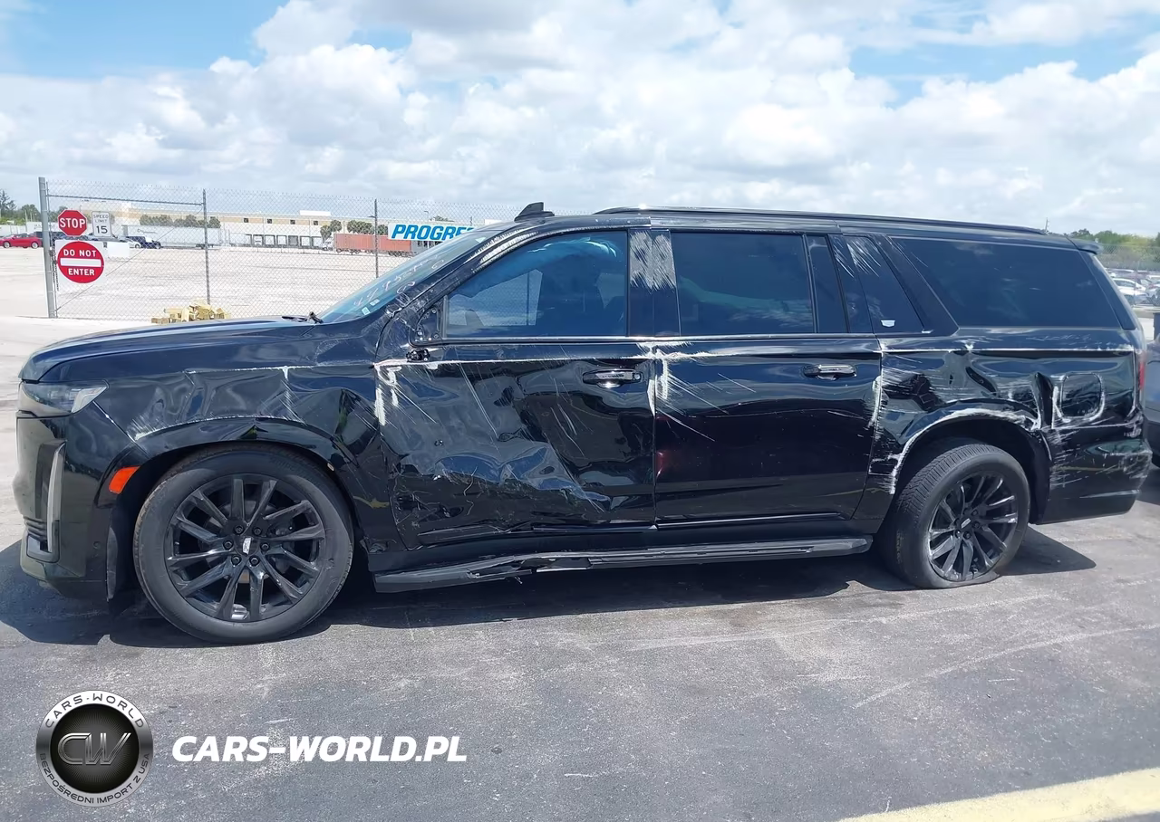 2021 Cadillac Escalade Esv 4Wd Sport Platinum VIN:1GYS4RKL6MR490755 - 6
