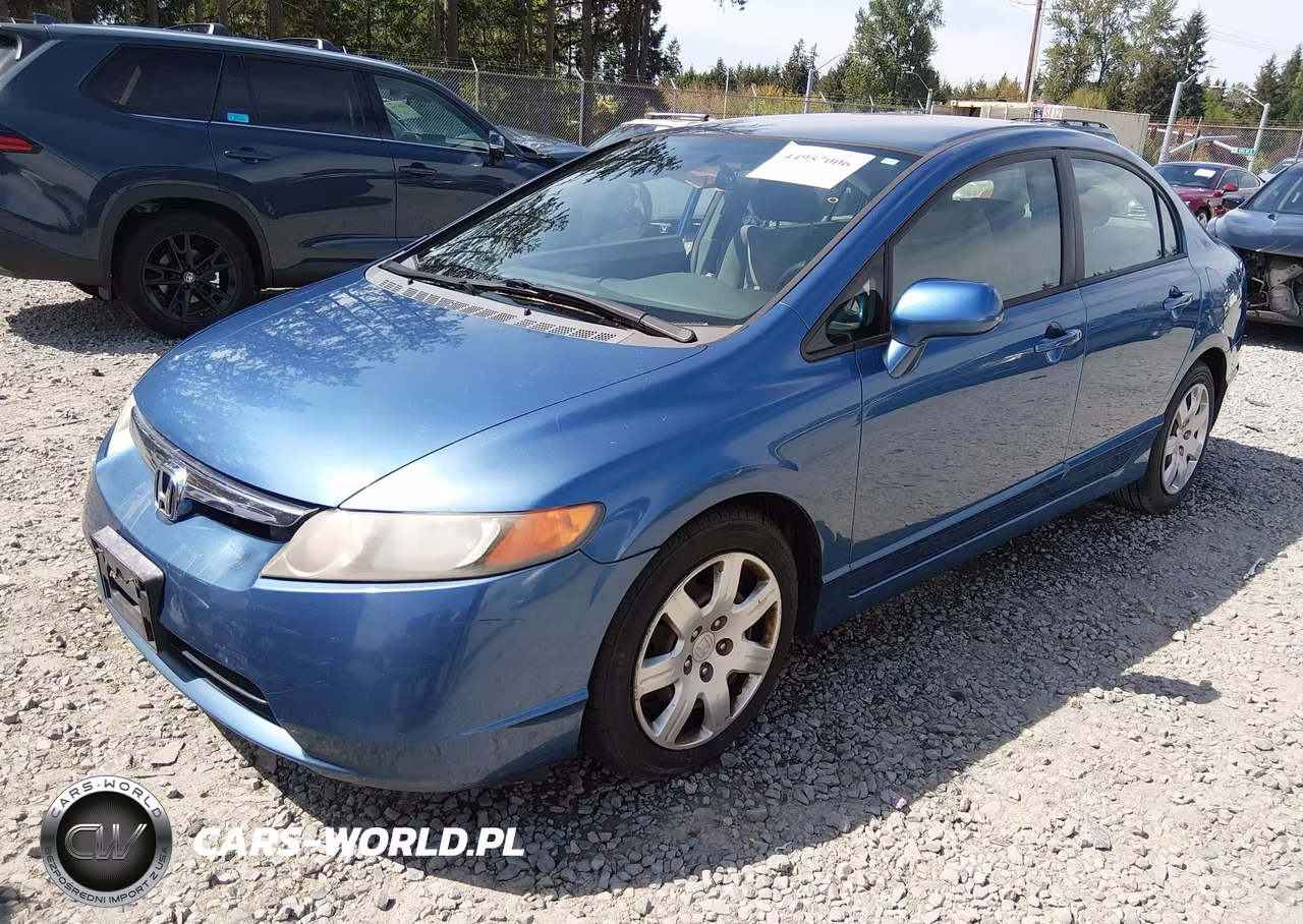 2006 Honda Civic Lx VIN:1HGFA16556L048022 - 2
