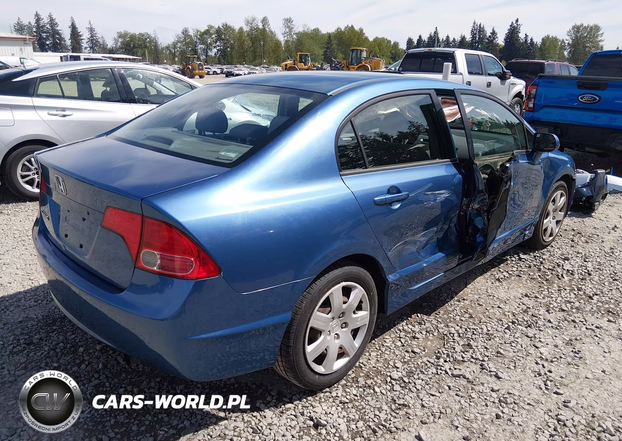 2006 Honda Civic Lx VIN:1HGFA16556L048022 - 4