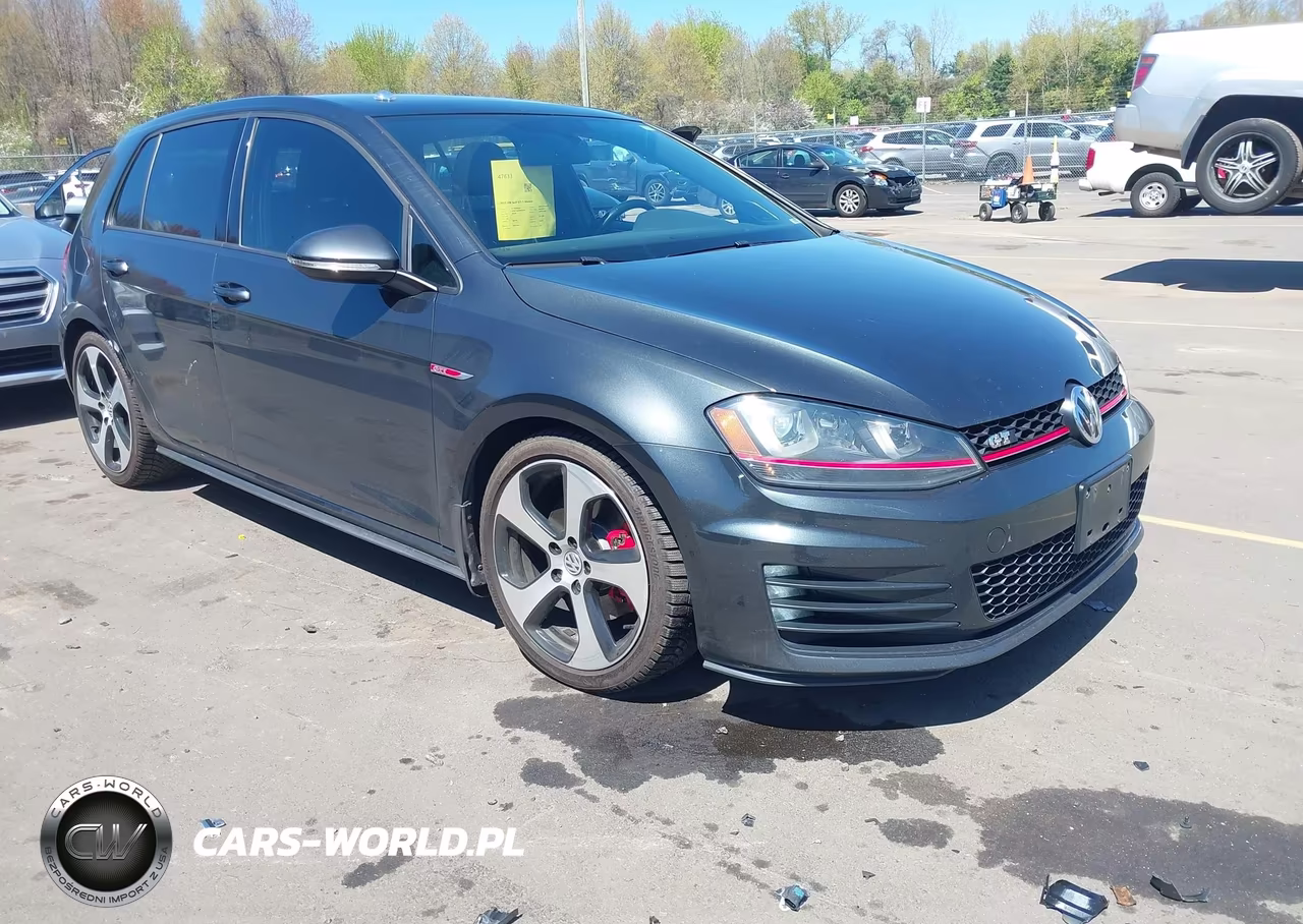 2015 Volkswagen Golf Gti 2.0T Se 4-Door