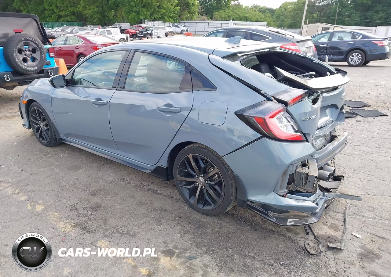 2021 Honda Civic Sport Touring VIN:SHHFK7H93MU202269 - 3