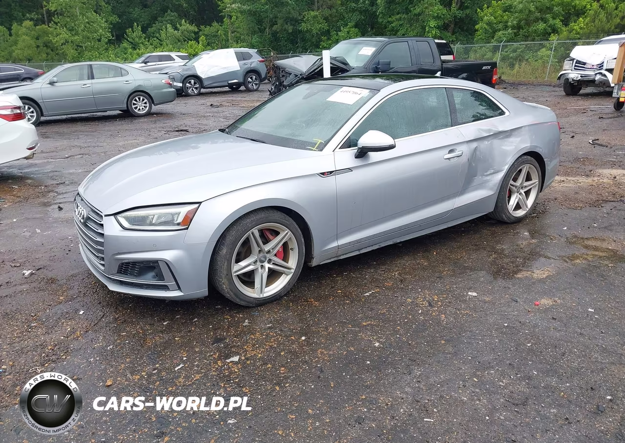2018 Audi S5 3.0T Premium Plus VIN:WAUR4AF55JA009547 - 2
