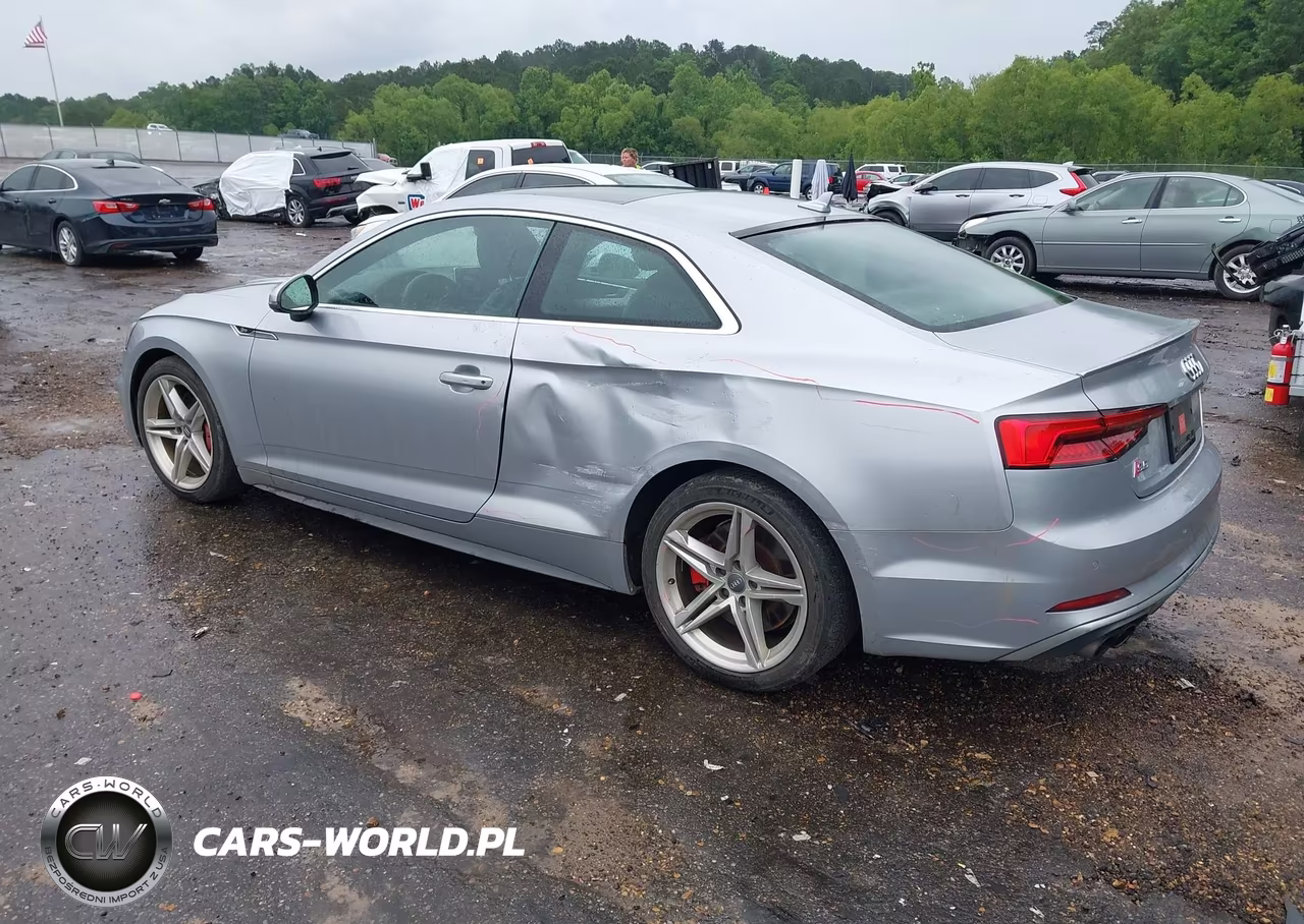 2018 Audi S5 3.0T Premium Plus VIN:WAUR4AF55JA009547 - 3