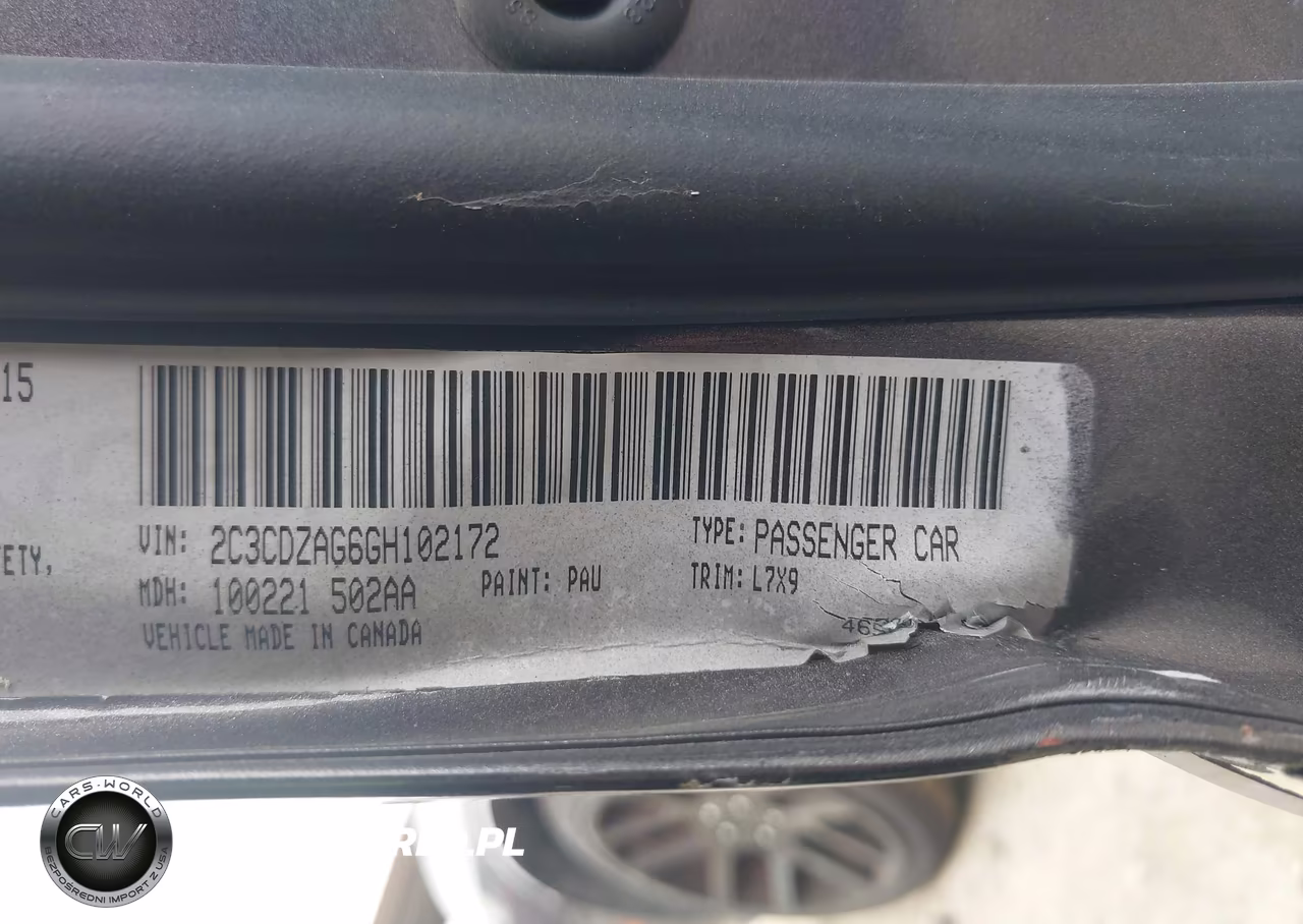 2016 Dodge Challenger Sxt VIN:2C3CDZAG6GH102172 - 9