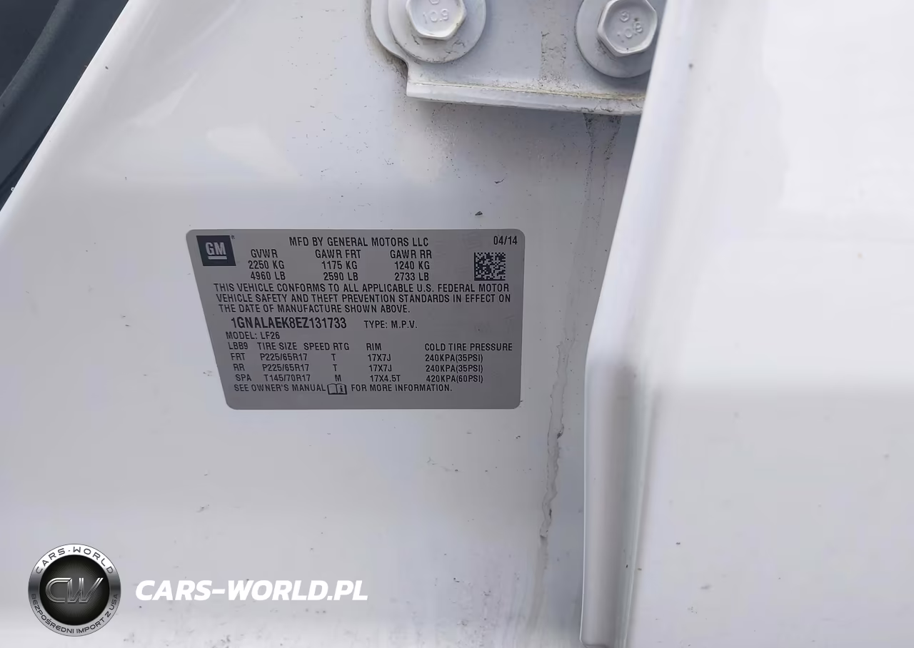 2014 Chevrolet Equinox Ls VIN:1GNALAEK8EZ131733 - 9