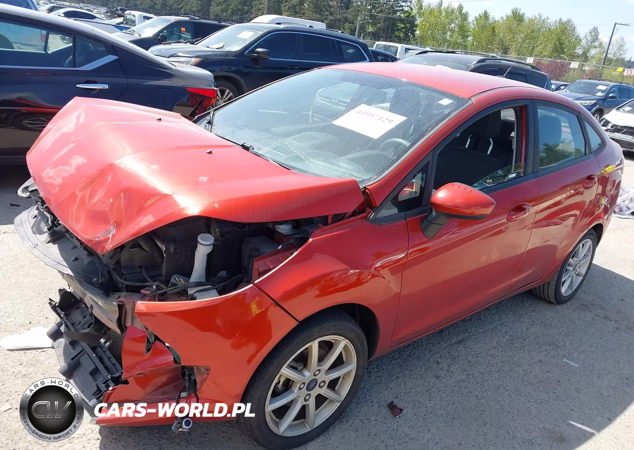 2018 Ford Fiesta Se VIN:3FADP4BJ0JM117480 - 2