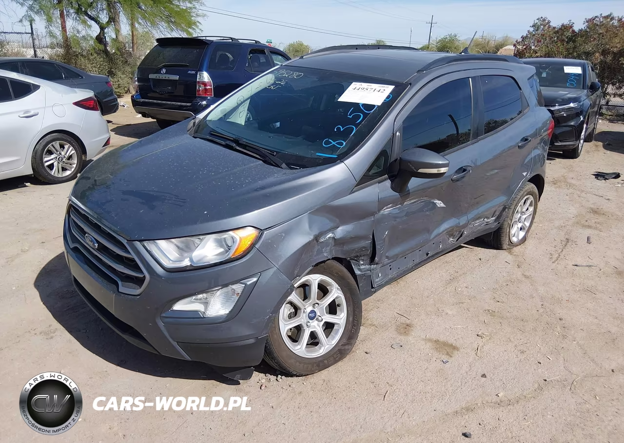 2018 Ford Ecosport Se VIN:MAJ3P1TE7JC183506 - 2