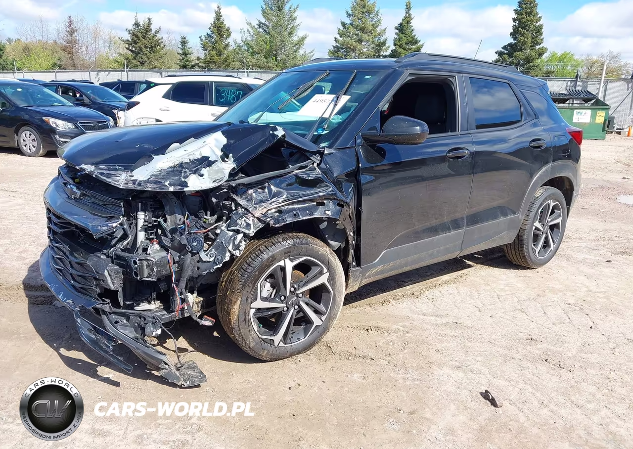 2021 Chevrolet Trailblazer Awd Rs VIN:KL79MUSL3MB155188 - 2