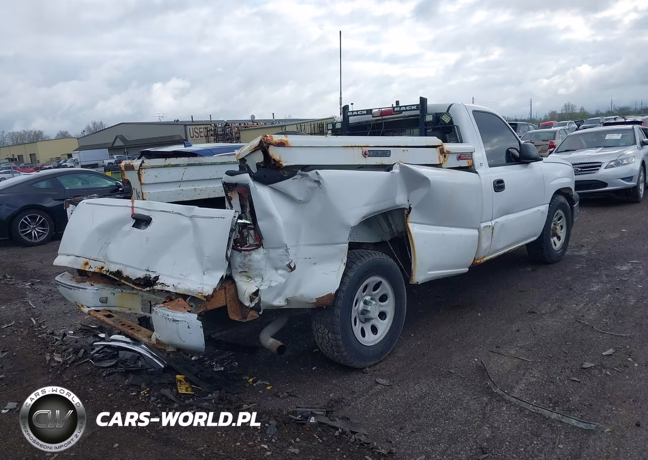2005 Chevrolet Silverado 1500 Work Truck VIN:1GCEC14V95Z318484 - 4
