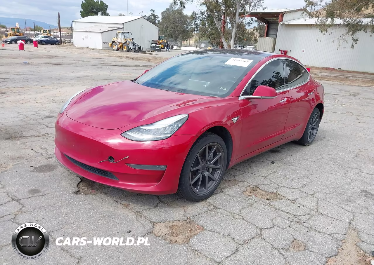 2019 Tesla Model 3 Long Range-Mid Range-Standard Range-Standard Range Plus VIN:5YJ3E1EA1KF299072 - 2