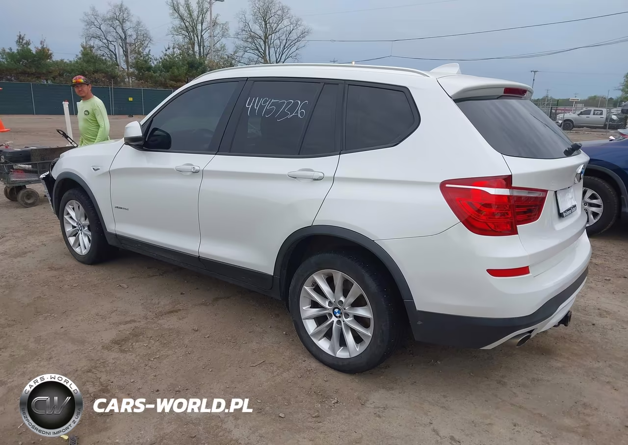 2015 BMW X3 xDrive28D VIN:5UXWY3C59F0E97703 - 3