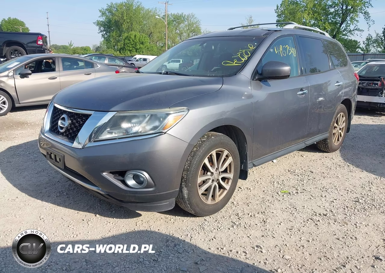 2015 Nissan Pathfinder Sv VIN:5N1AR2MN3FC675727 - 2