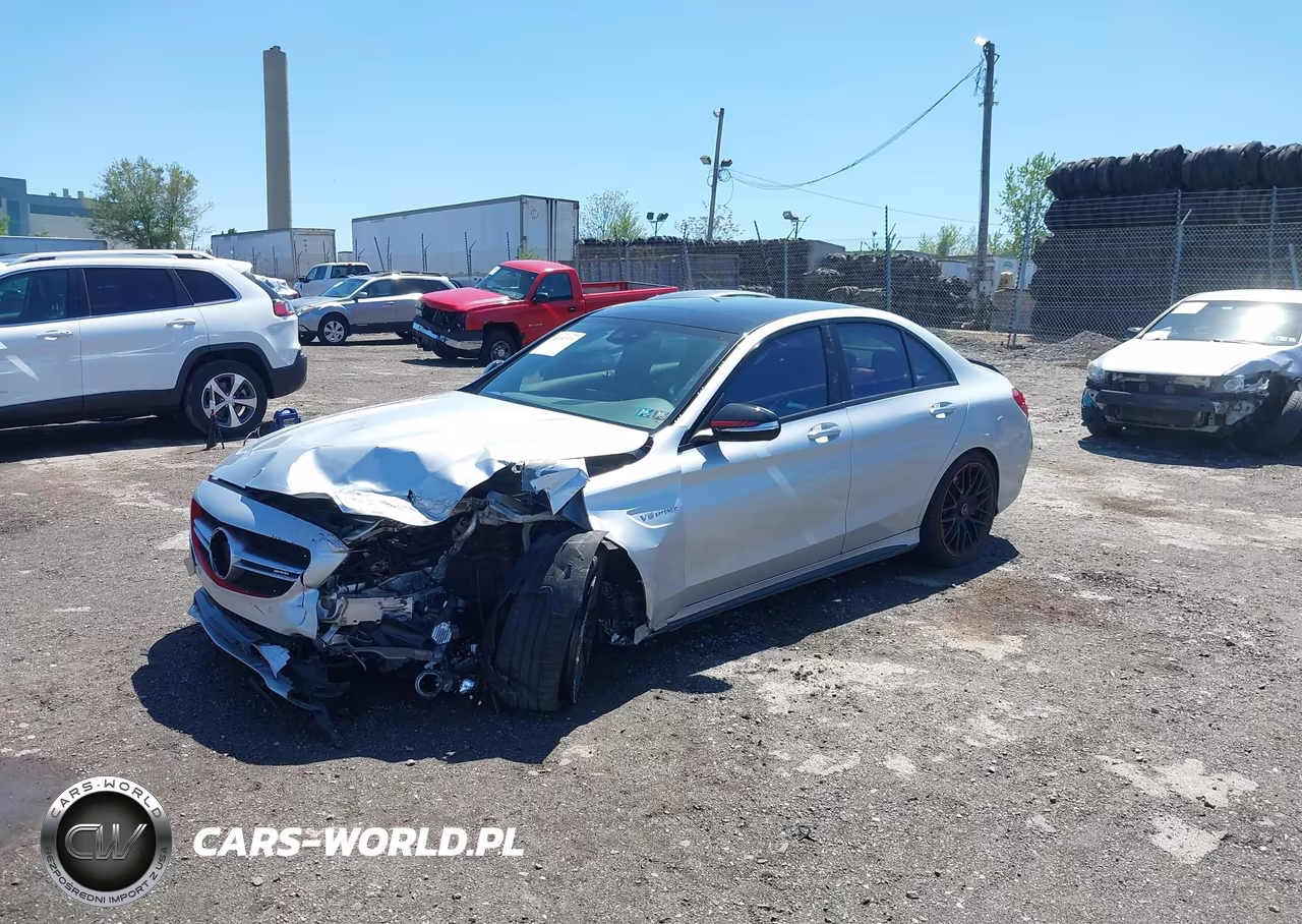 2015 Mercedes-Benz C 63 Amg S VIN:55SWF8HB9FU084227 - 2