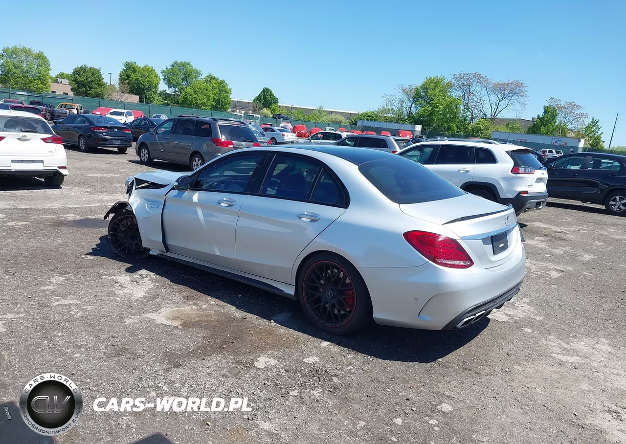 2015 Mercedes-Benz C 63 Amg S VIN:55SWF8HB9FU084227 - 3
