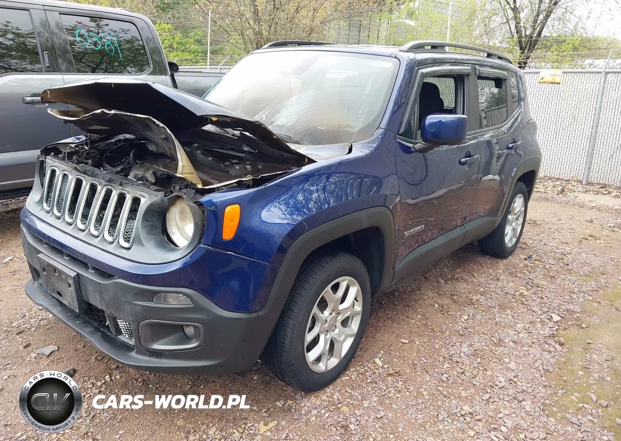 2017 Jeep Renegade Latitude 4X4 VIN:ZACCJBBB0HPG39666 - 2