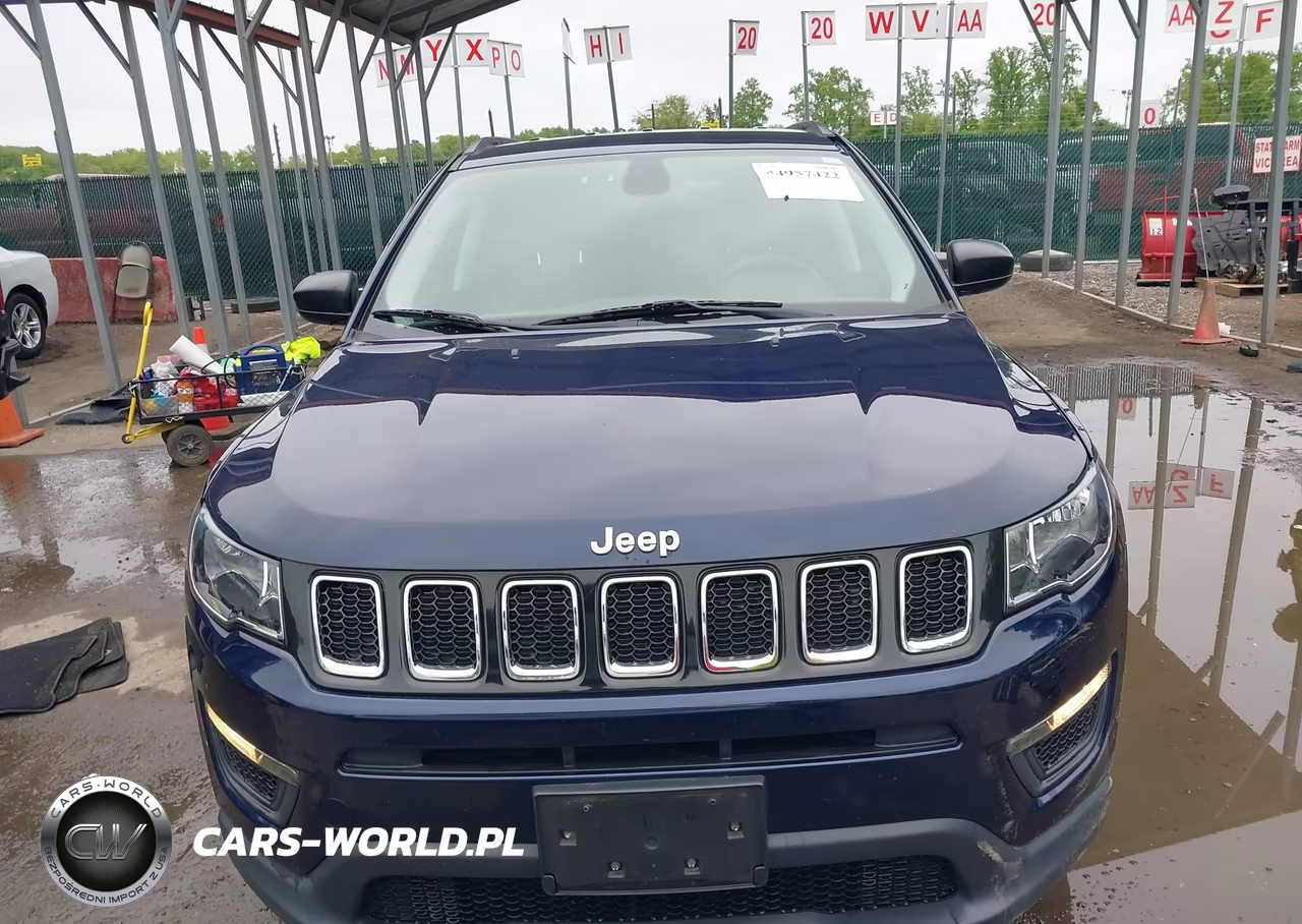 2020 Jeep Compass Sport Fwd VIN:3C4NJCAB5LT102504 - 12
