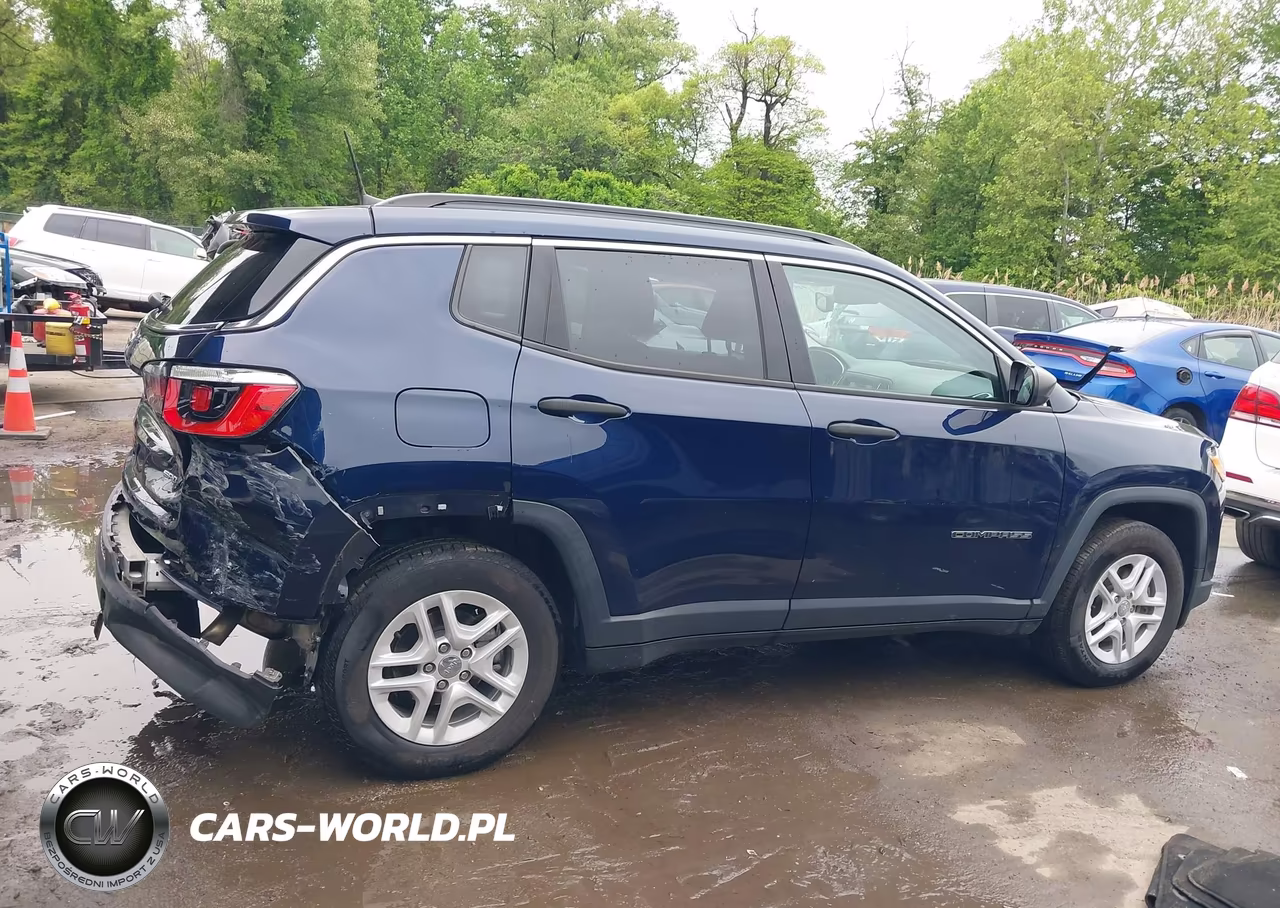 2020 Jeep Compass Sport Fwd VIN:3C4NJCAB5LT102504 - 13