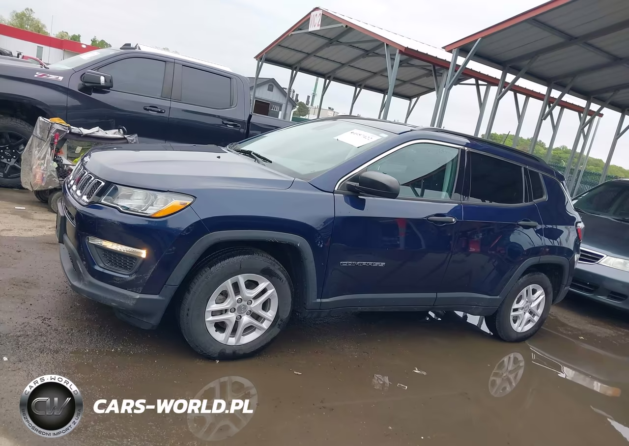 2020 Jeep Compass Sport Fwd VIN:3C4NJCAB5LT102504 - 14