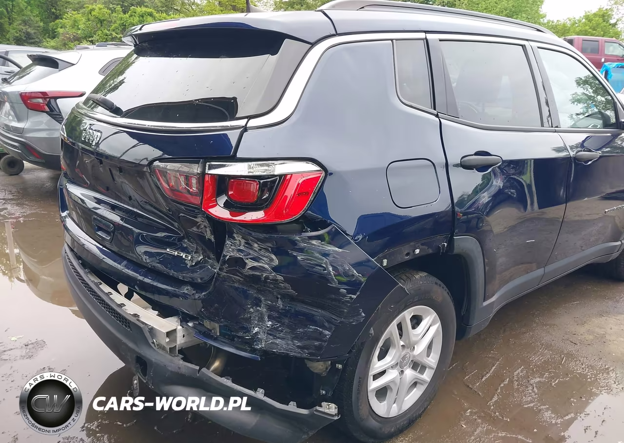 2020 Jeep Compass Sport Fwd VIN:3C4NJCAB5LT102504 - 17