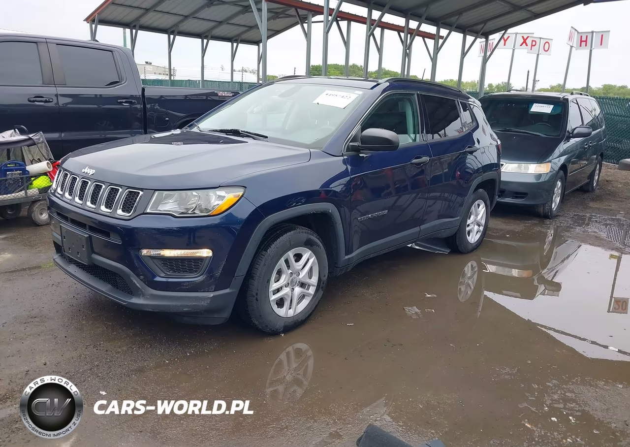 2020 Jeep Compass Sport Fwd VIN:3C4NJCAB5LT102504 - 2