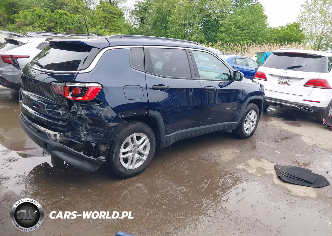 2020 Jeep Compass Sport Fwd VIN:3C4NJCAB5LT102504 - 4